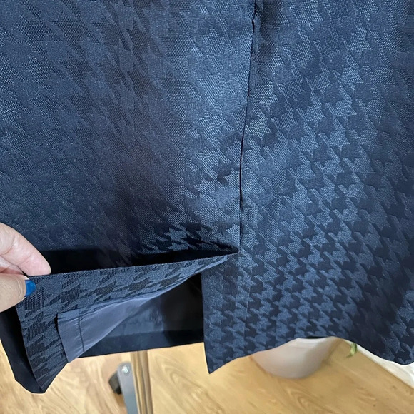 Tahari navy dress size 8 - Picture 7 of 10